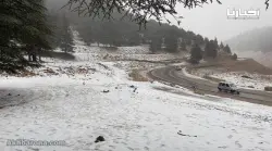 تساقطات ثلجية تعيد البياض لمنطقة حجيرة بإقليم ميدلت